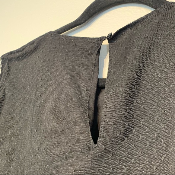 ZARA | Trafaluc Collection Black and Red Floral Embroidered Dress - Picture 8 of 14